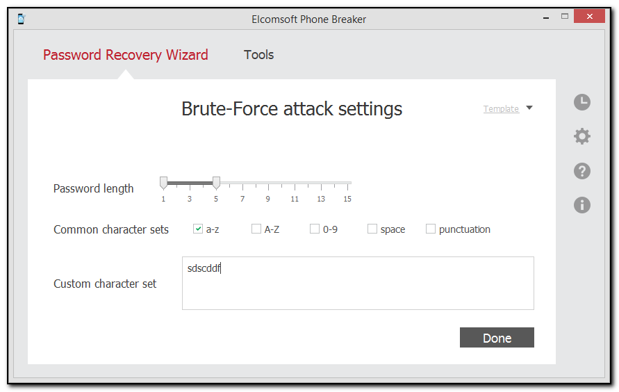 brute force attack settings